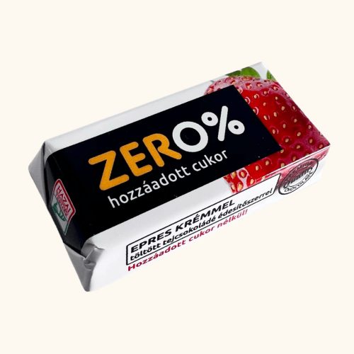 Szerencsi zero szelet – epres krémmel 21g